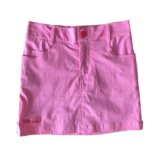 Ladies golf skirt with inner shorts Women golf skirt with pockets.