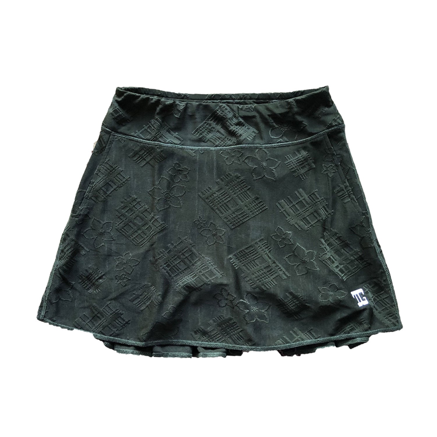 Ladies golf skirt with inner shorts Women golf skirt with pockets.