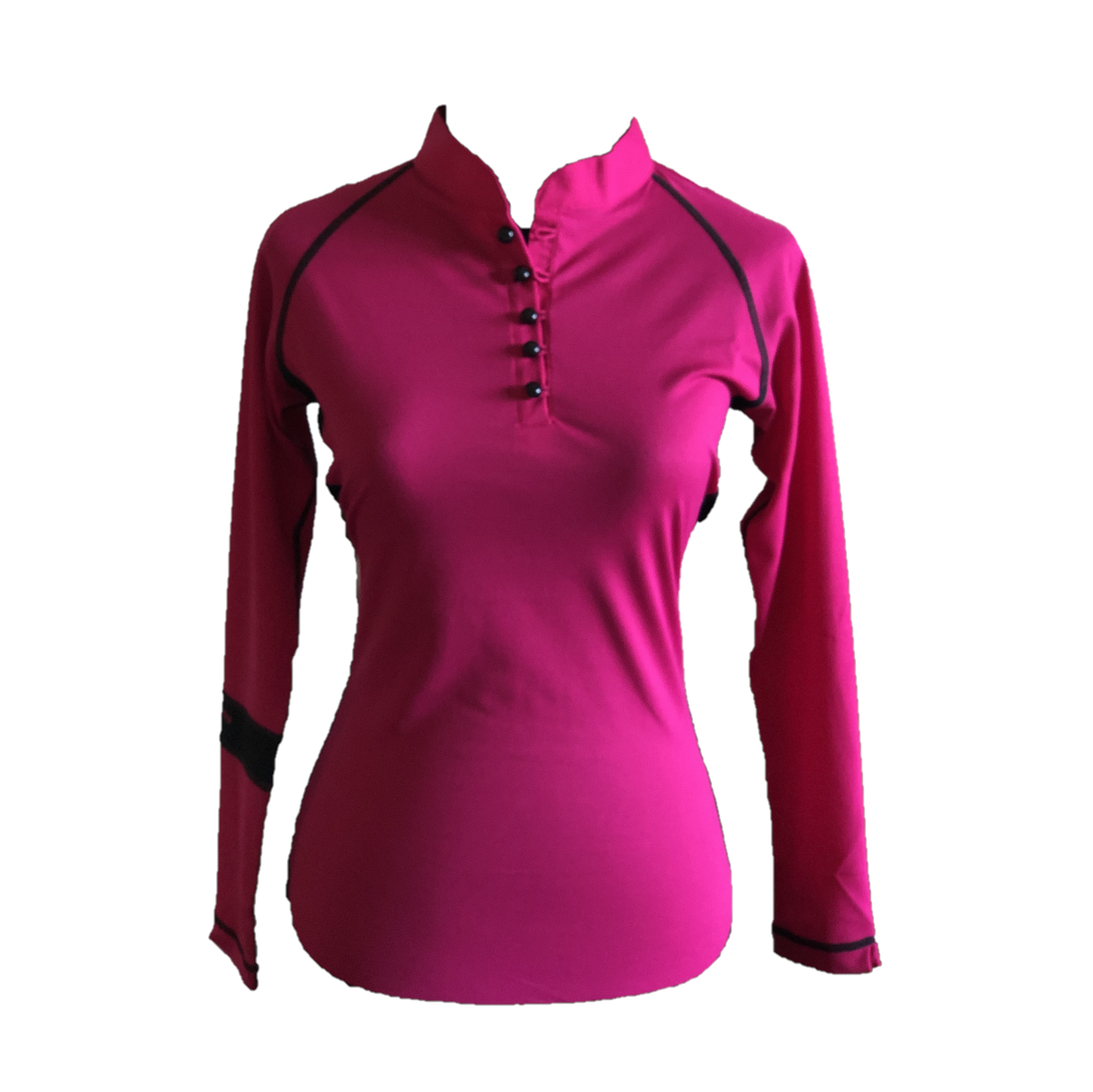 Women's Golf Apparel Golf Wear Ladies Women Long Sleeve Golf Top Women's Long Sleeve Golf Polo, Quick Drying, UPF, Asian Fit.