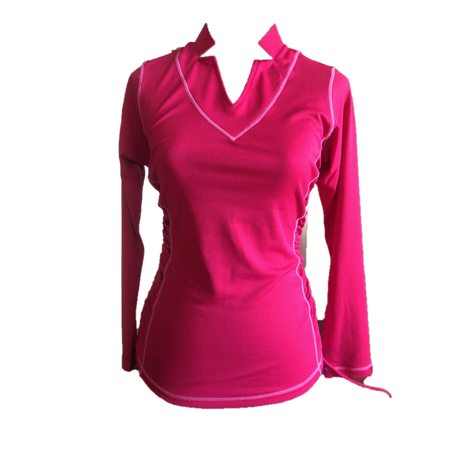 Women's Golf Apparel Golf Wear Ladies Women Long Sleeve Golf Top Women's Long Sleeve Golf Polo, Quick Drying, UPF, Asian Fit.