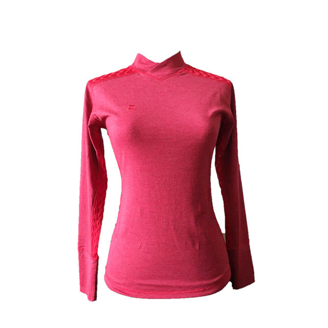 Women's Golf Apparel Golf Wear Ladies Women Long Sleeve Golf Top Women's Long Sleeve Golf Polo, Quick Drying, UPF, Asian Fit.